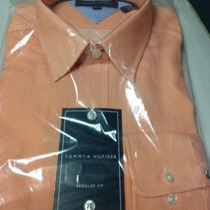 Tommy Hilfiger Men's Dress Shirt Long Sleeve